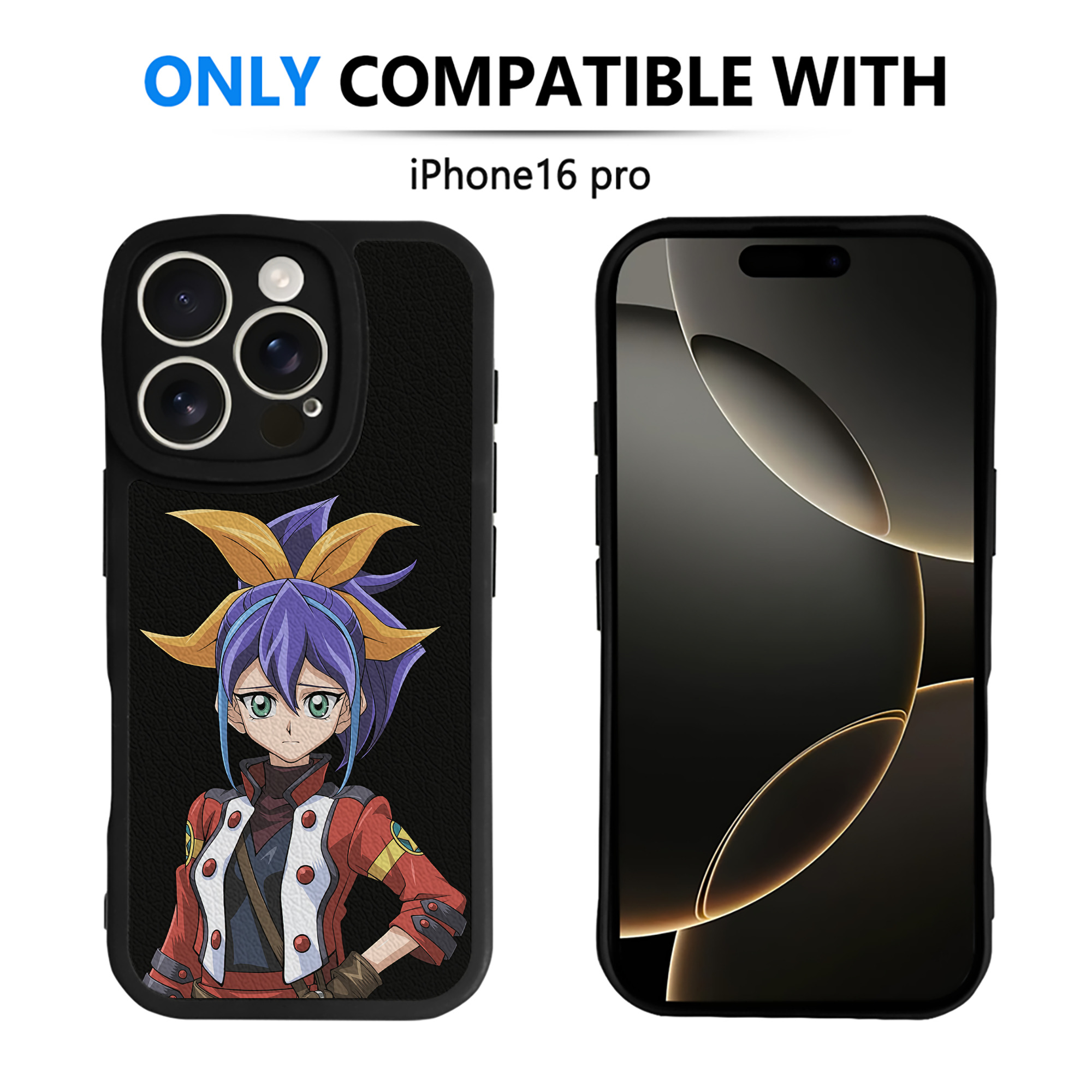 遊☆戯☆王 Yu-Gi-Oh! 【iPhone 16シリーズ対応】シリコンスマホケース（レザー調） 材質：シリコン